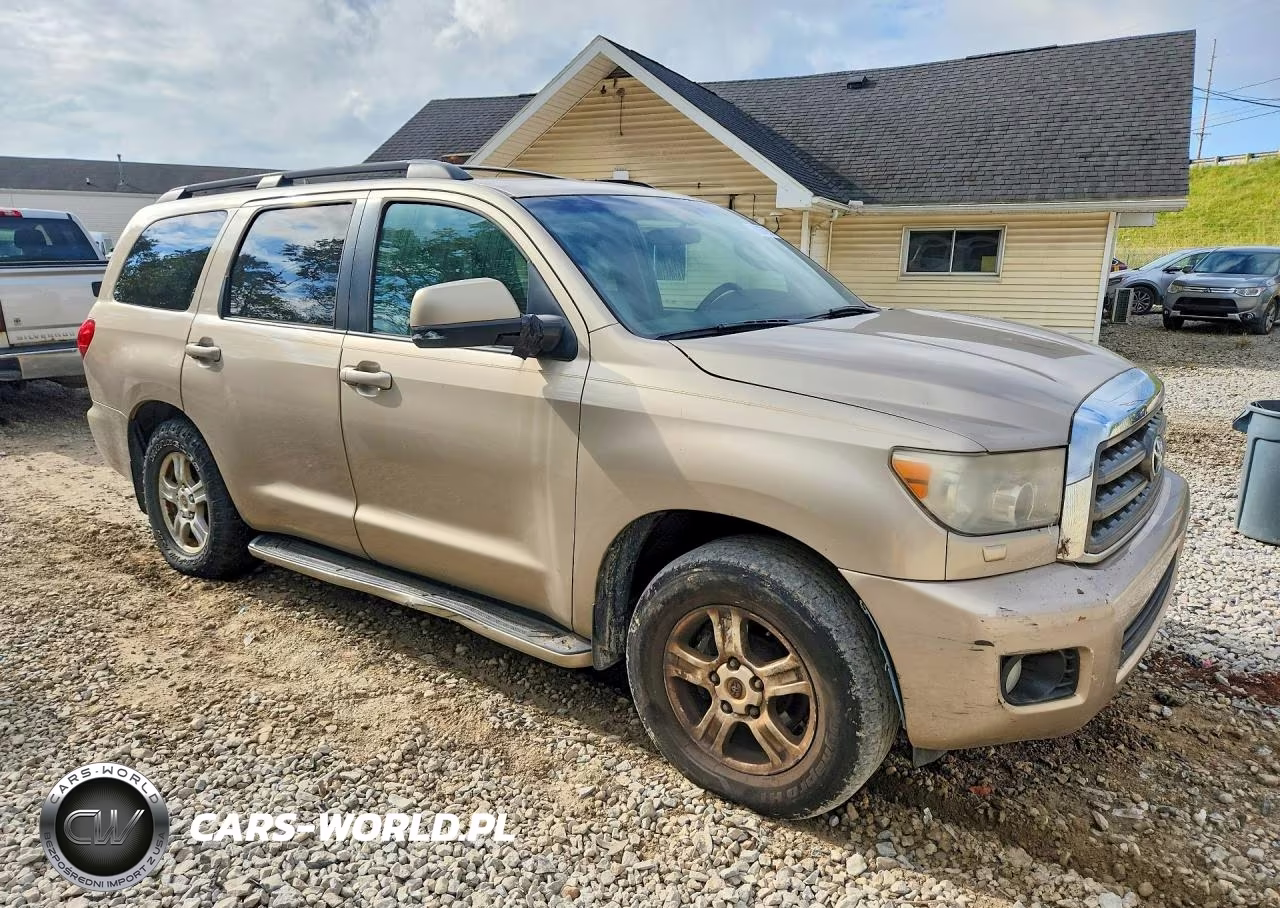 2008 Toyota Sequoia Sr5 VIN:5TDBY64A68S020284 - 4