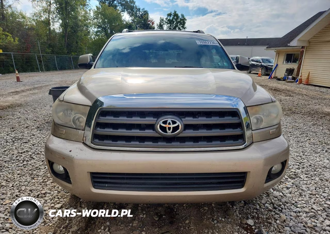 2008 Toyota Sequoia Sr5 VIN:5TDBY64A68S020284 - 5