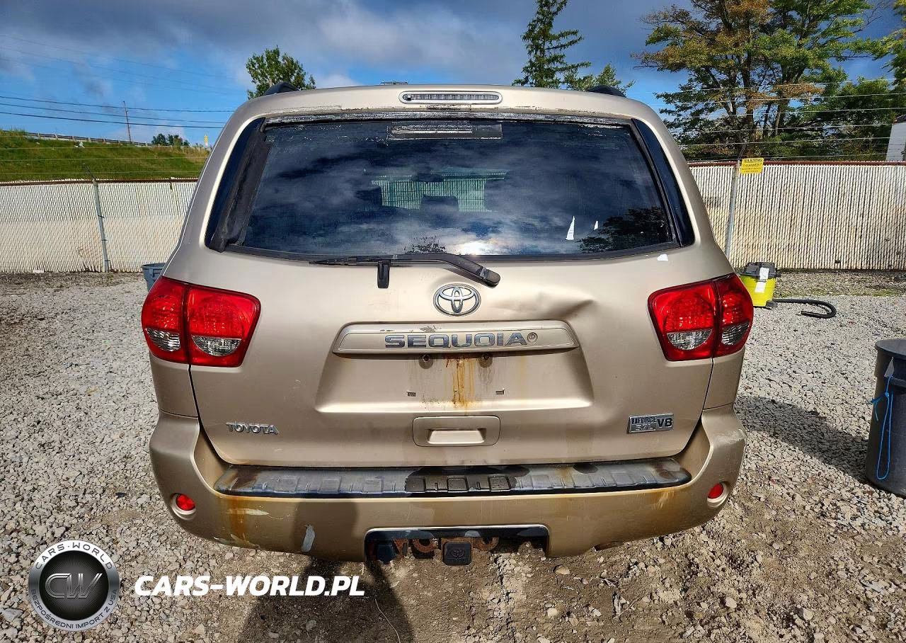 2008 Toyota Sequoia Sr5 VIN:5TDBY64A68S020284 - 6