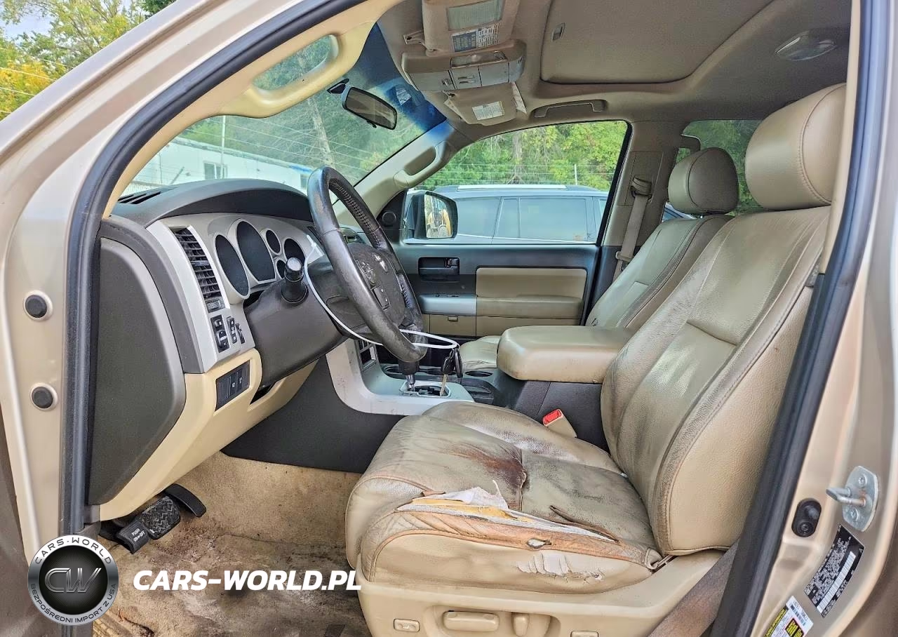 2008 Toyota Sequoia Sr5 VIN:5TDBY64A68S020284 - 7
