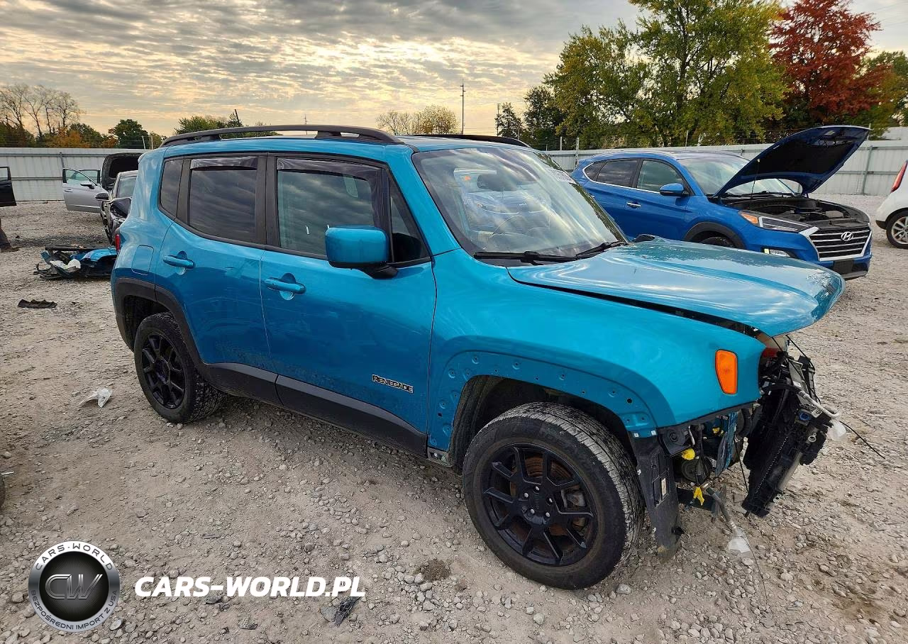2021 Jeep Renegade Latitude VIN:ZACNJDBB6MPM30962 - 4