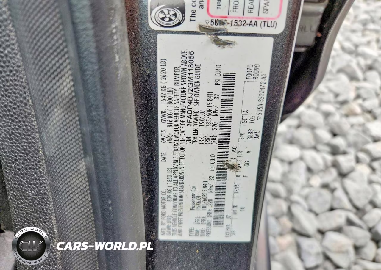 2016 Ford Fiesta Se VIN:3FADP4BJ2GM118056 - 12
