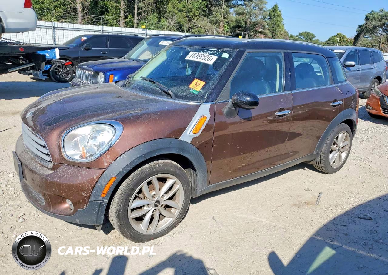 2014 Mini Cooper Countryman VIN:WMWZB3C57EWR41358 - 1