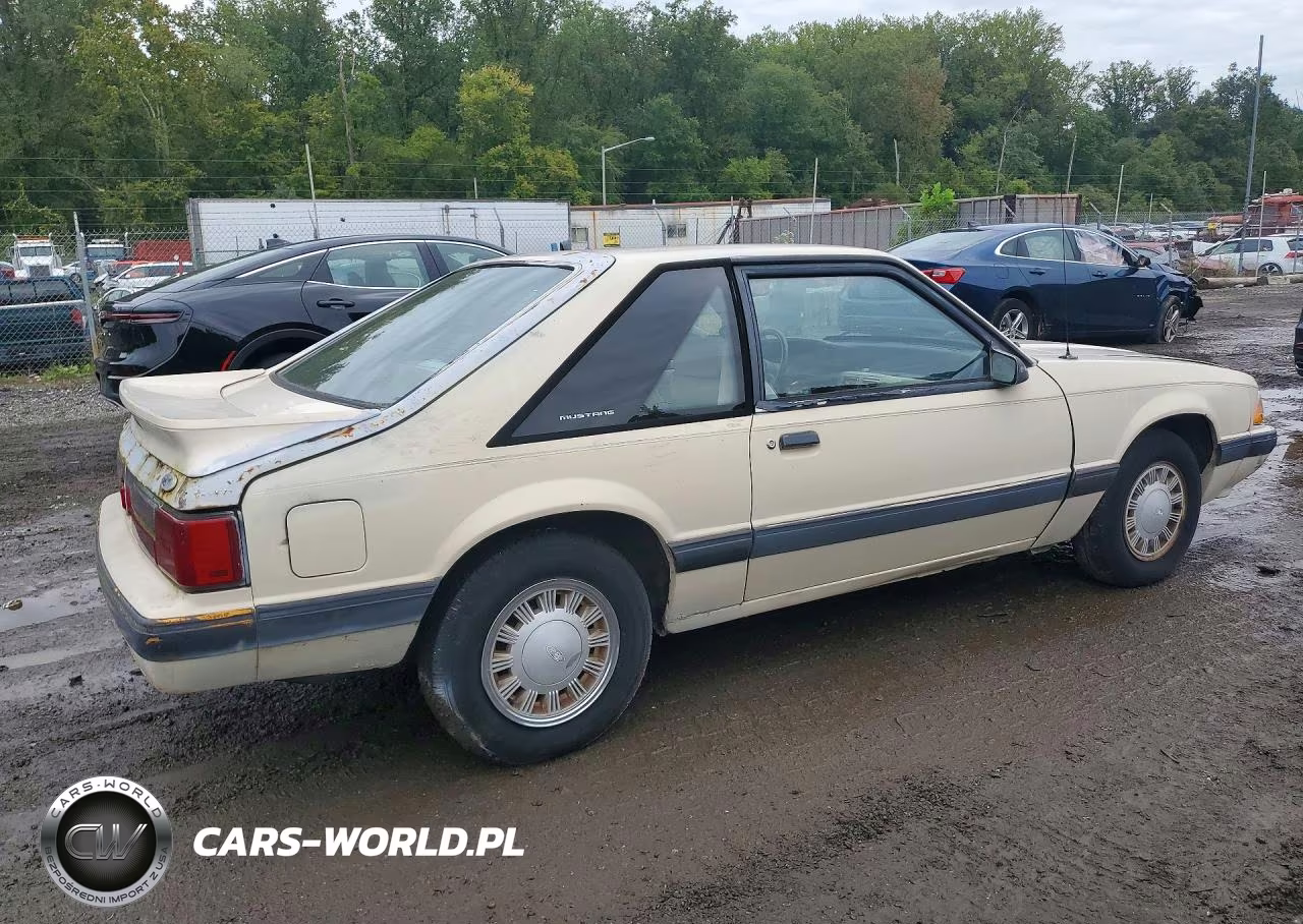 1987 Ford Mustang Lx VIN:1FABP41A9HF138251 - 3