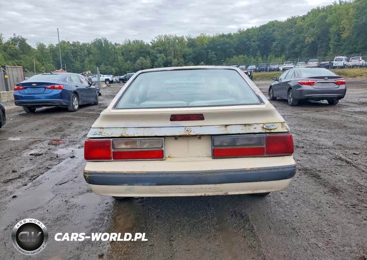1987 Ford Mustang Lx VIN:1FABP41A9HF138251 - 6