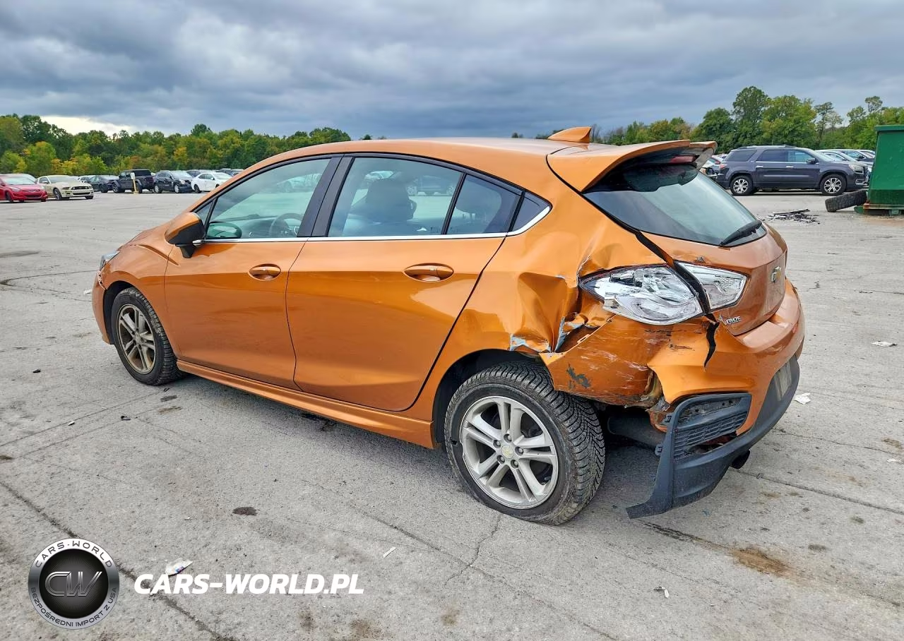 2017 Chevrolet Cruze Lt VIN:3G1BD6SM2HS575634 - 2
