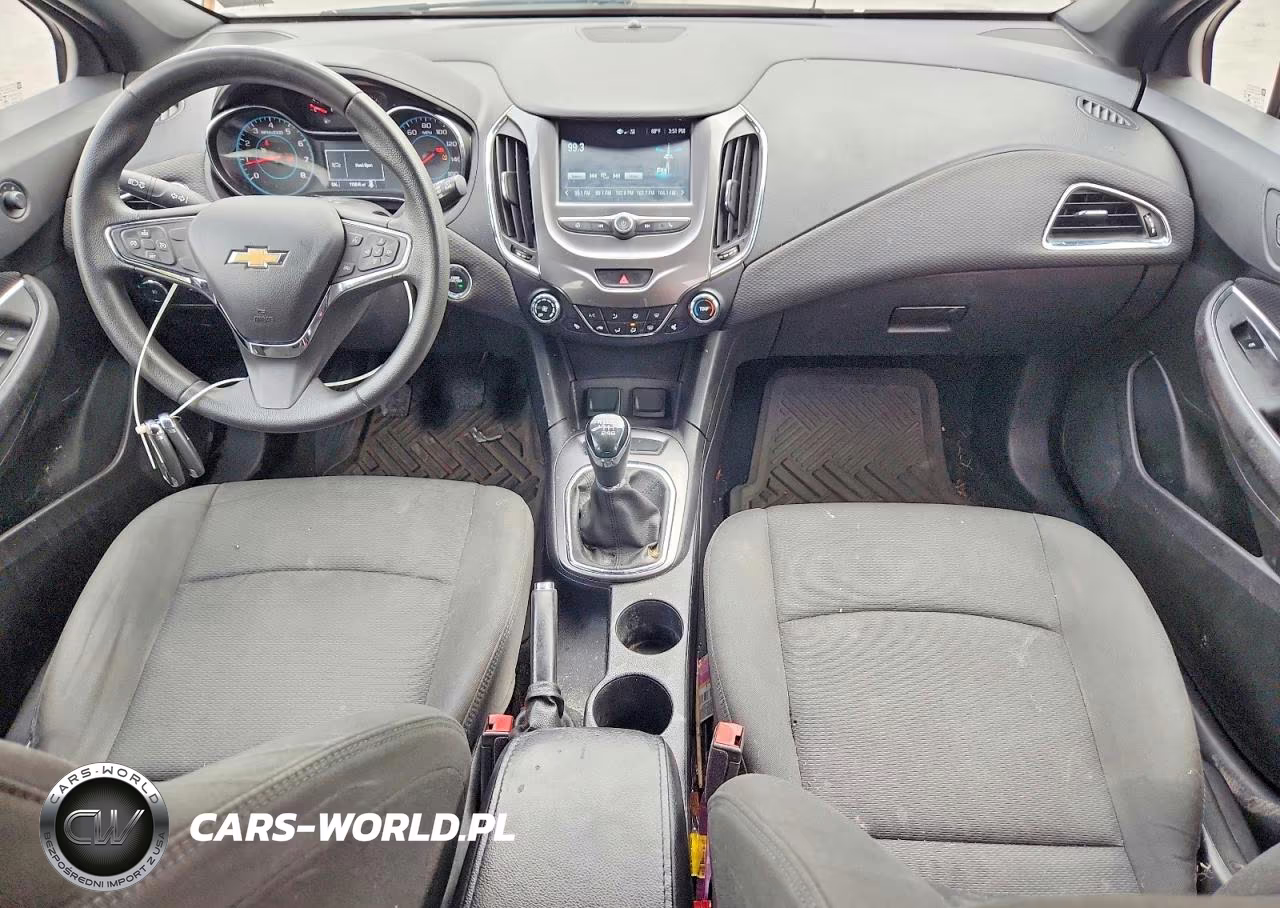2017 Chevrolet Cruze Lt VIN:3G1BD6SM2HS575634 - 8