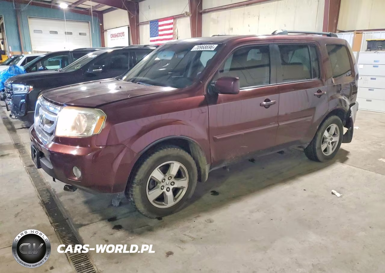 2009 Honda Pilot Ex VIN:5FNYF48419B031546 - 1