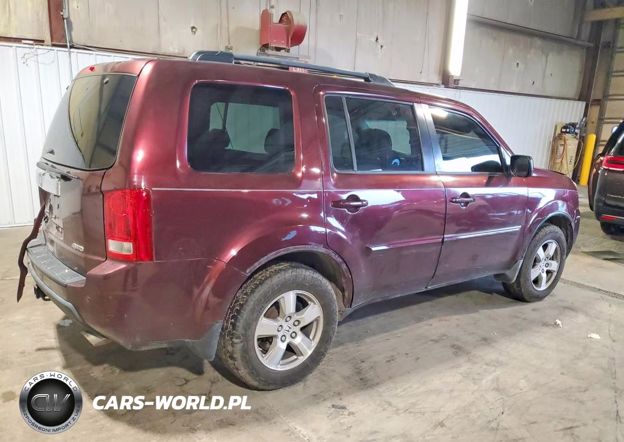2009 Honda Pilot Ex VIN:5FNYF48419B031546 - 3