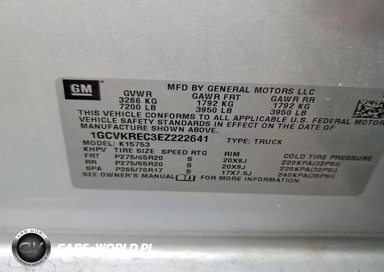 2014 Chevrolet Silverado K1500 Lt VIN:1GCVKREC3EZ222641 - 12