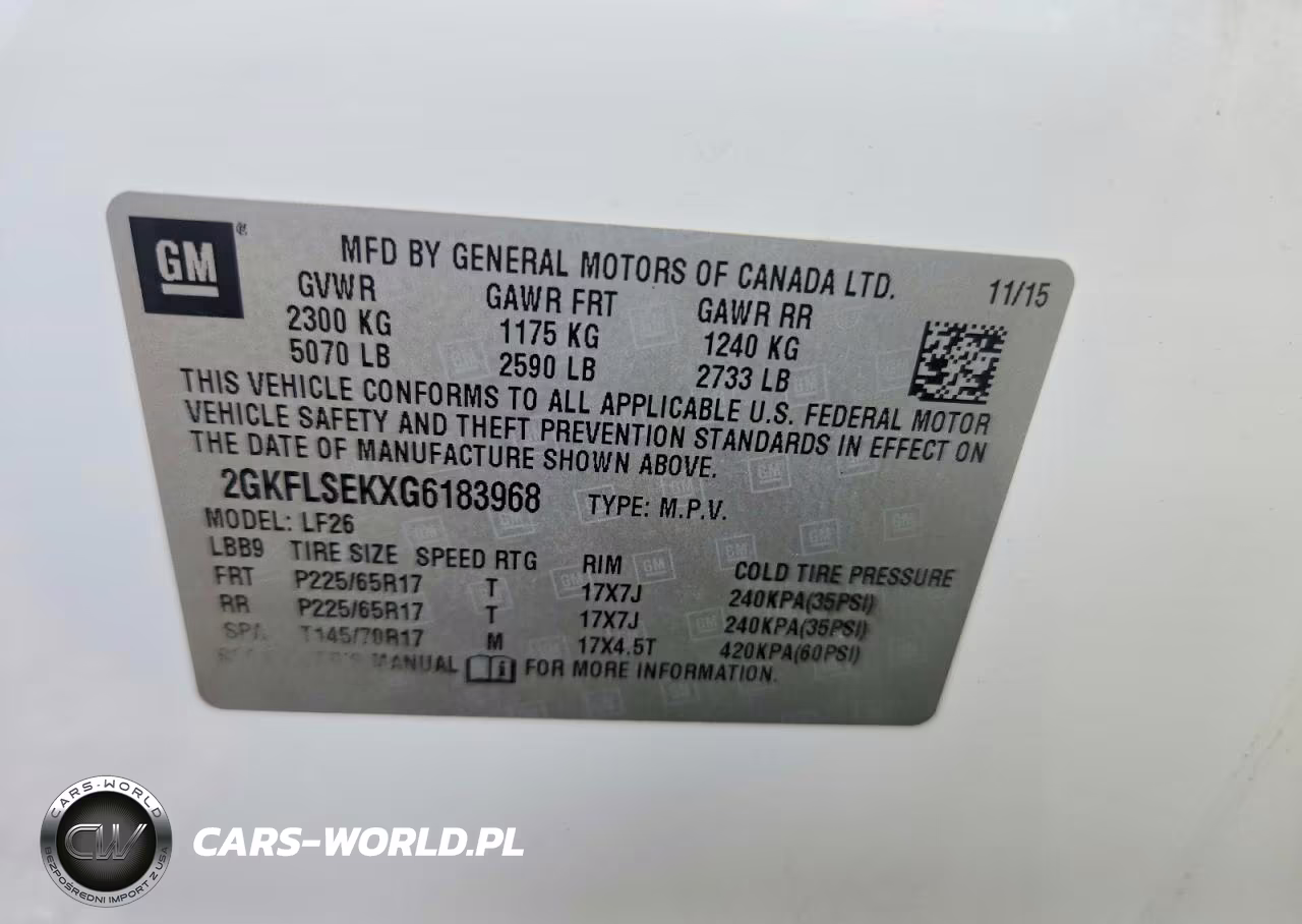2016 GMC Terrain Sle VIN:2GKFLSEKXG6183968 - 13