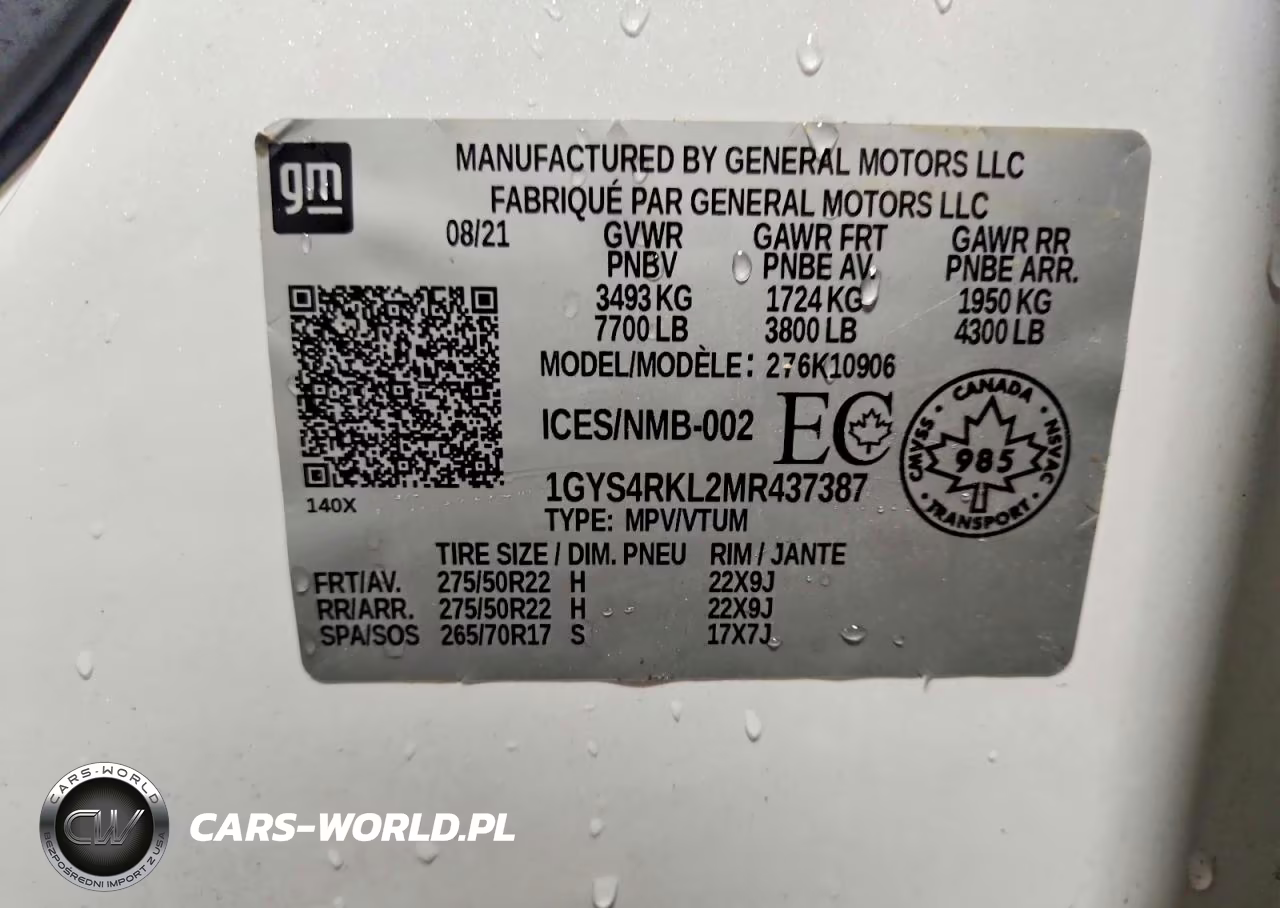 2021 Cadillac Escalade Esv Sport Platinum VIN:1GYS4RKL2MR437387 - 13