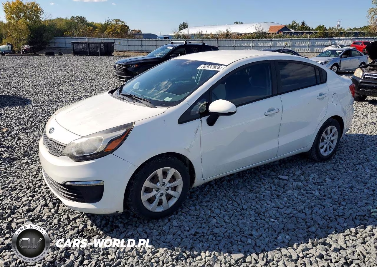 2016 Kia Rio Lx VIN:KNADM4A3XG6638444 - 1