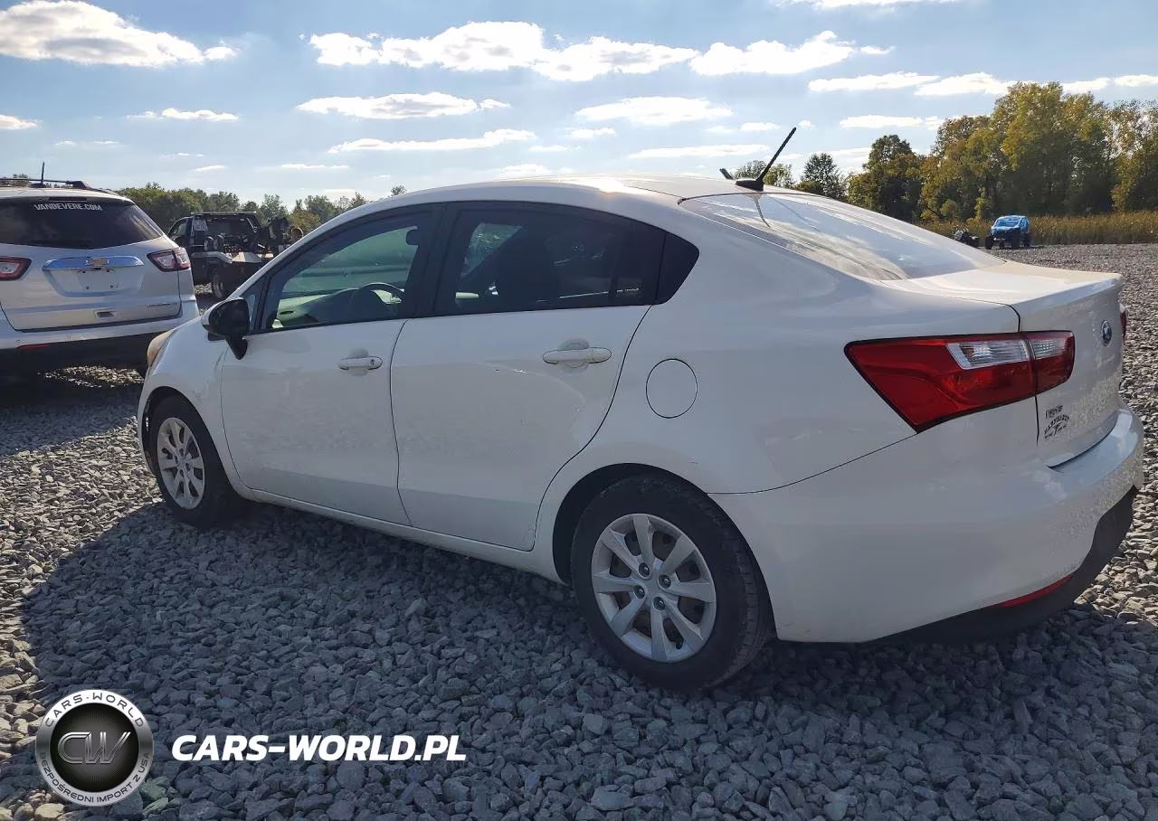 2016 Kia Rio Lx VIN:KNADM4A3XG6638444 - 2