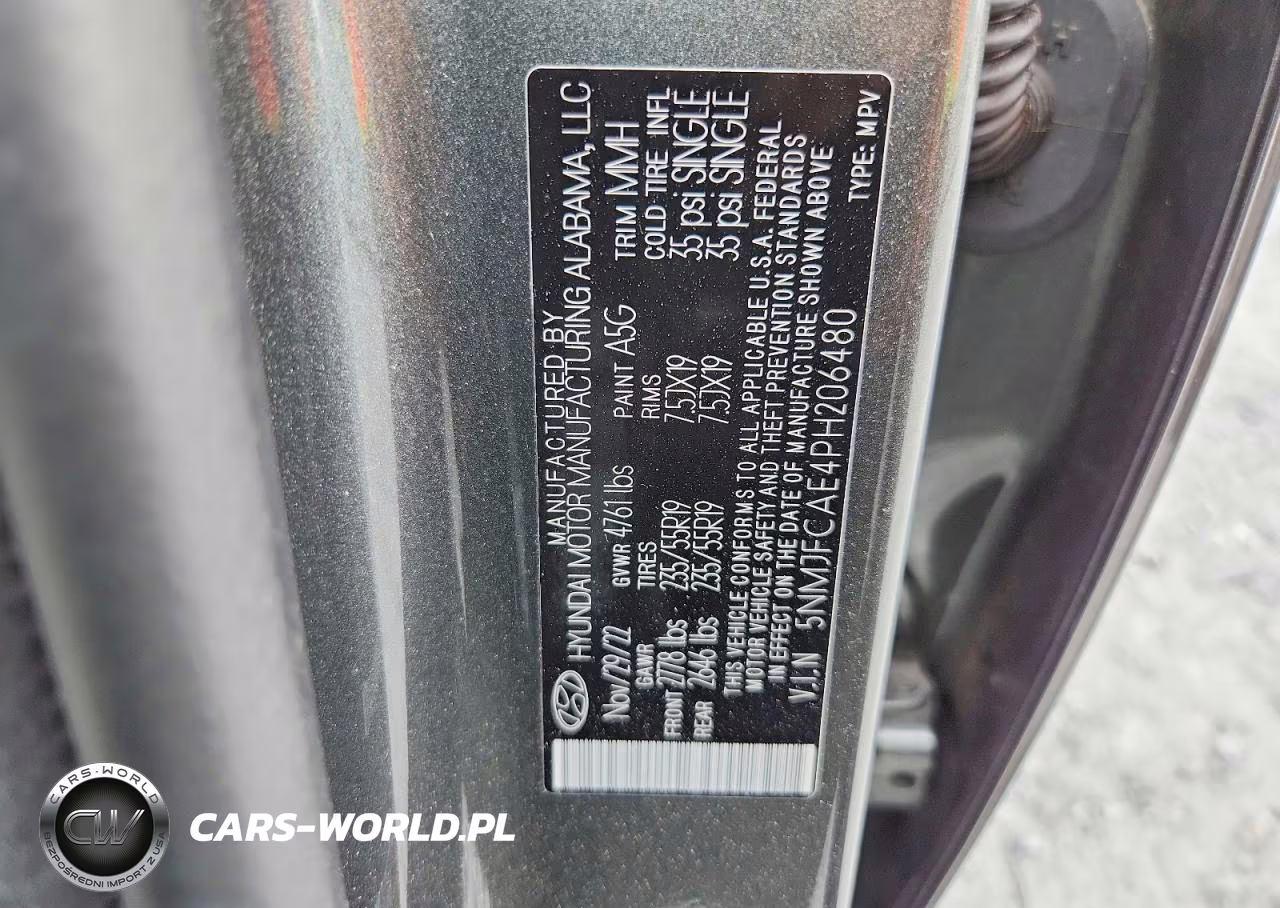 2023 Hyundai Tucson Sel VIN:5NMJFCAE4PH206480 - 14
