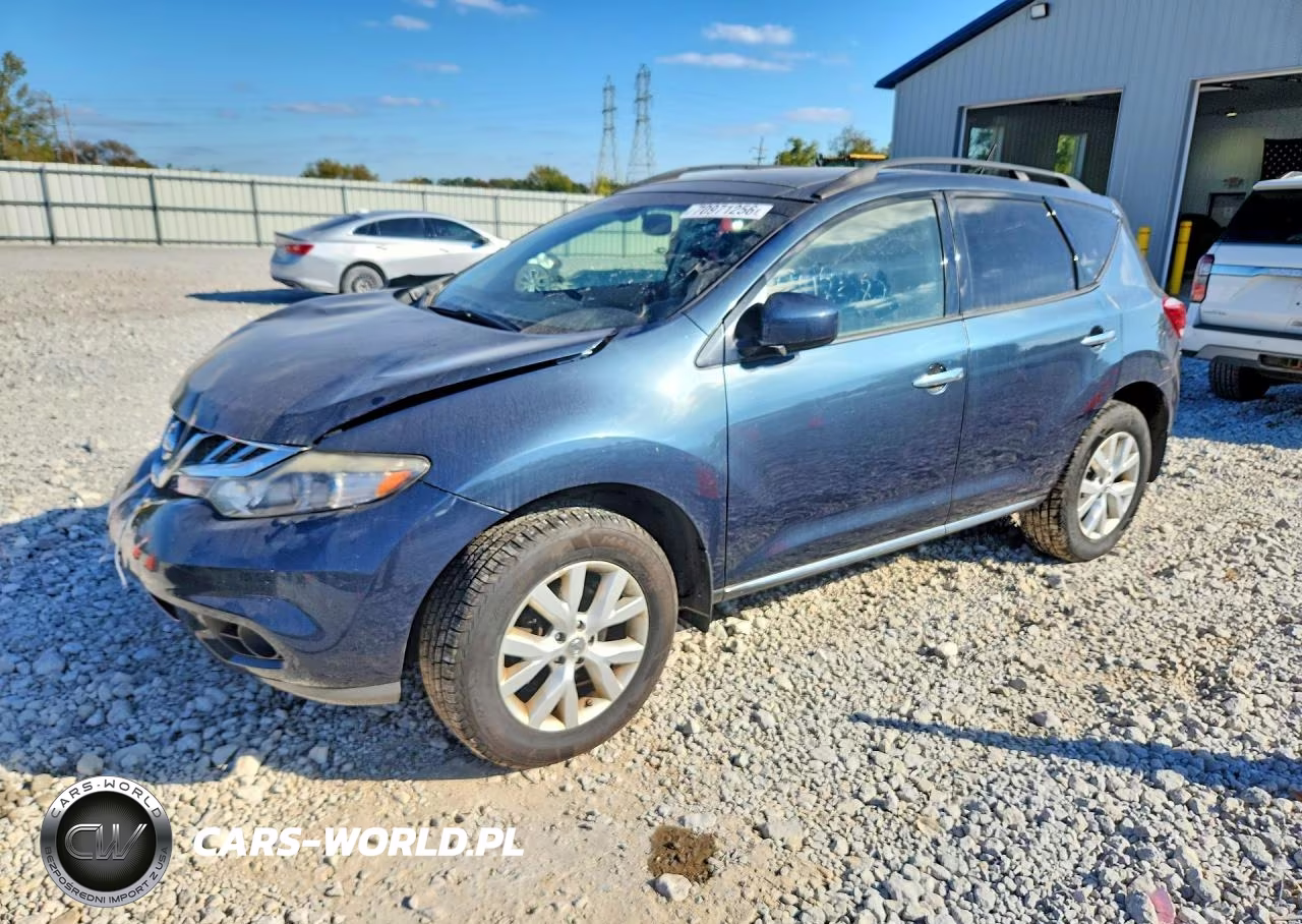 2012 Nissan Murano S VIN:JN8AZ1MW4CW233755 - 1