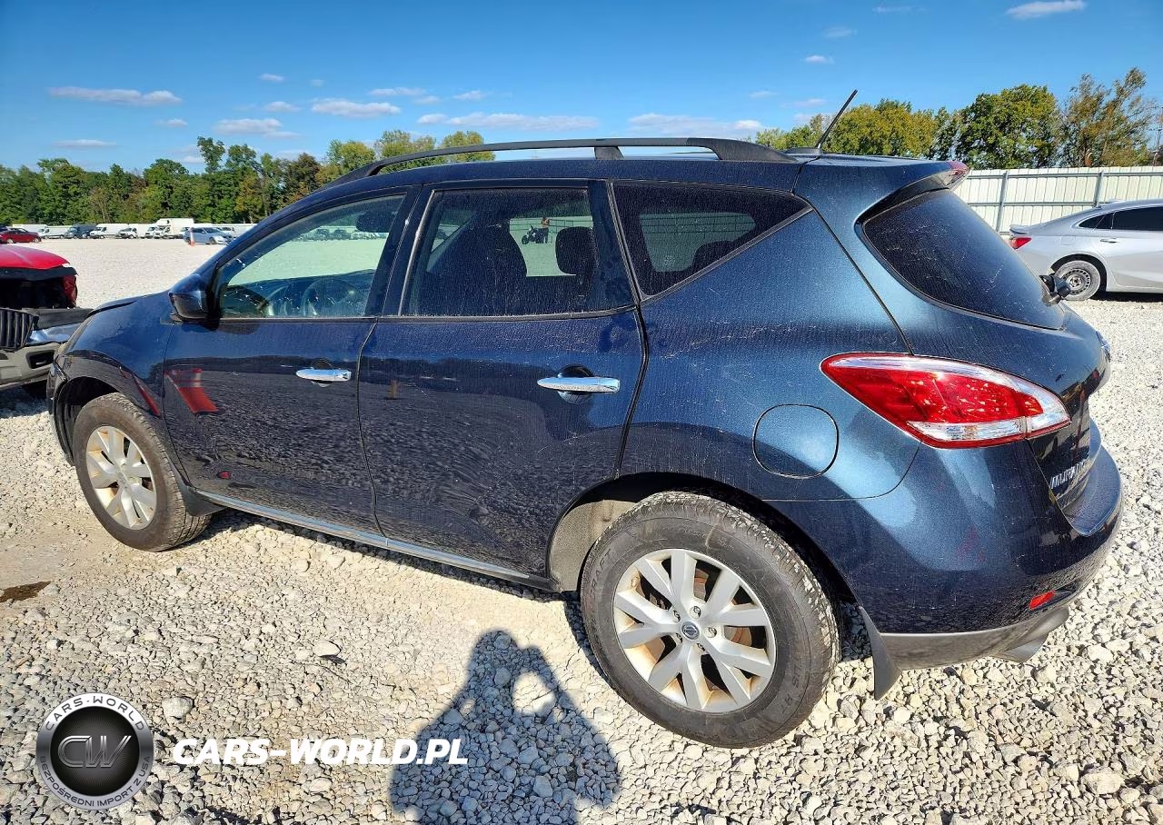 2012 Nissan Murano S VIN:JN8AZ1MW4CW233755 - 2