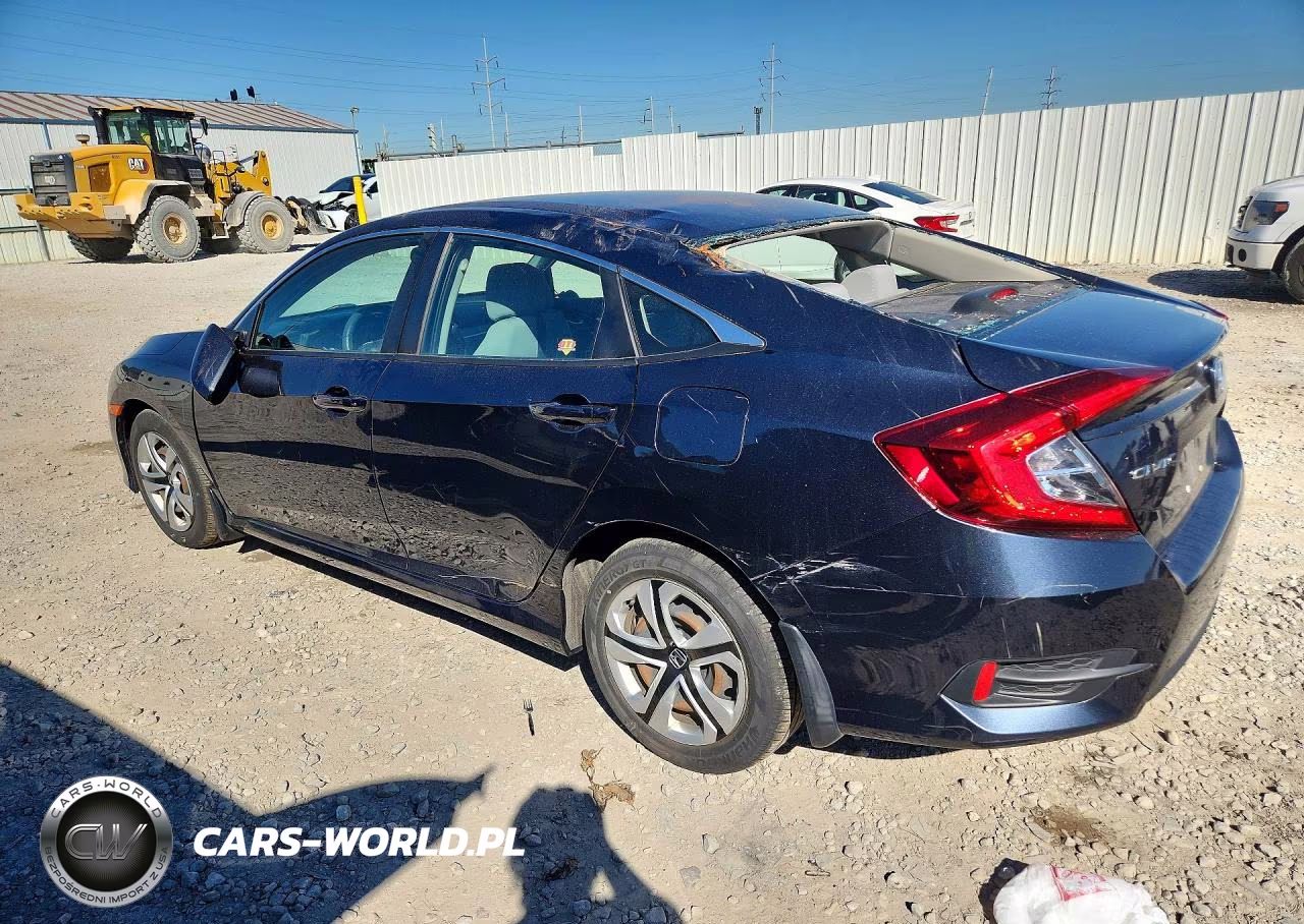 2018 Honda Civic Lx VIN:19XFC2F58JE007531 - 2