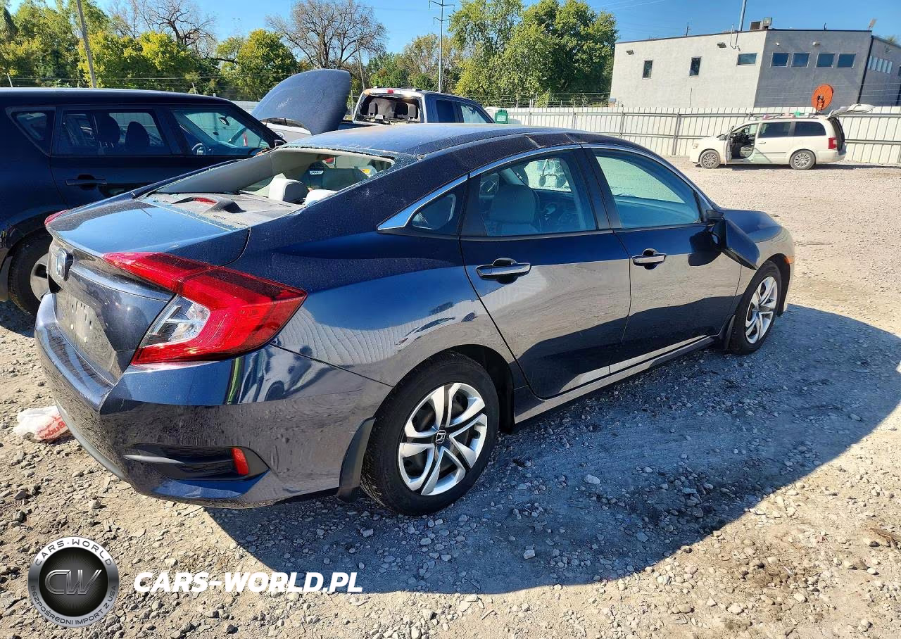2018 Honda Civic Lx VIN:19XFC2F58JE007531 - 3