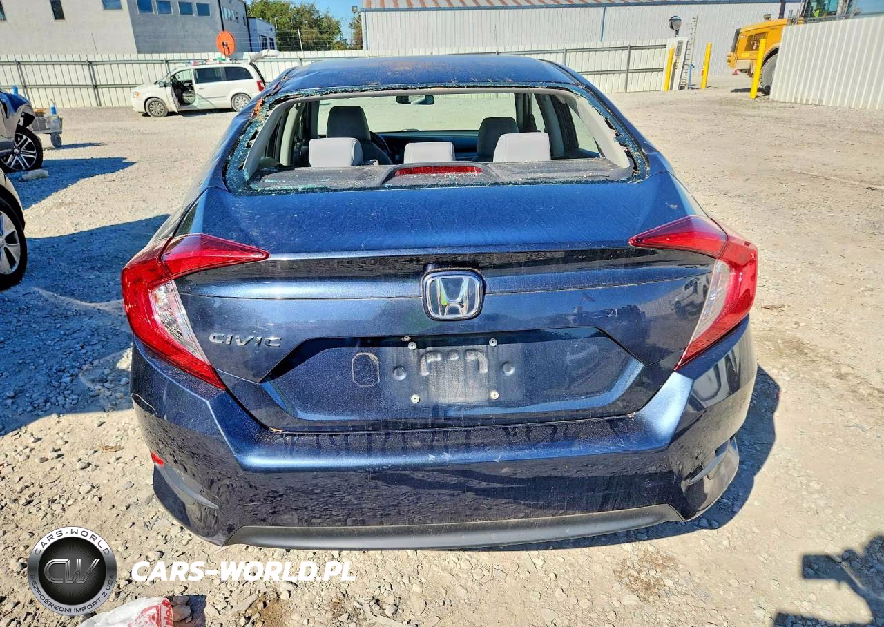 2018 Honda Civic Lx VIN:19XFC2F58JE007531 - 6