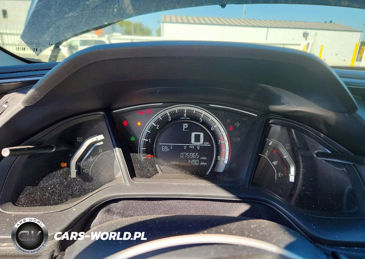 2018 Honda Civic Lx VIN:19XFC2F58JE007531 - 9