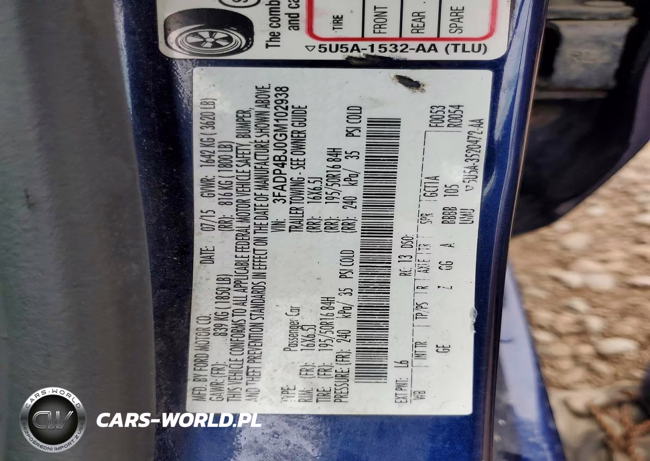 2016 Ford Fiesta Se VIN:3FADP4BJ0GM102938 - 13