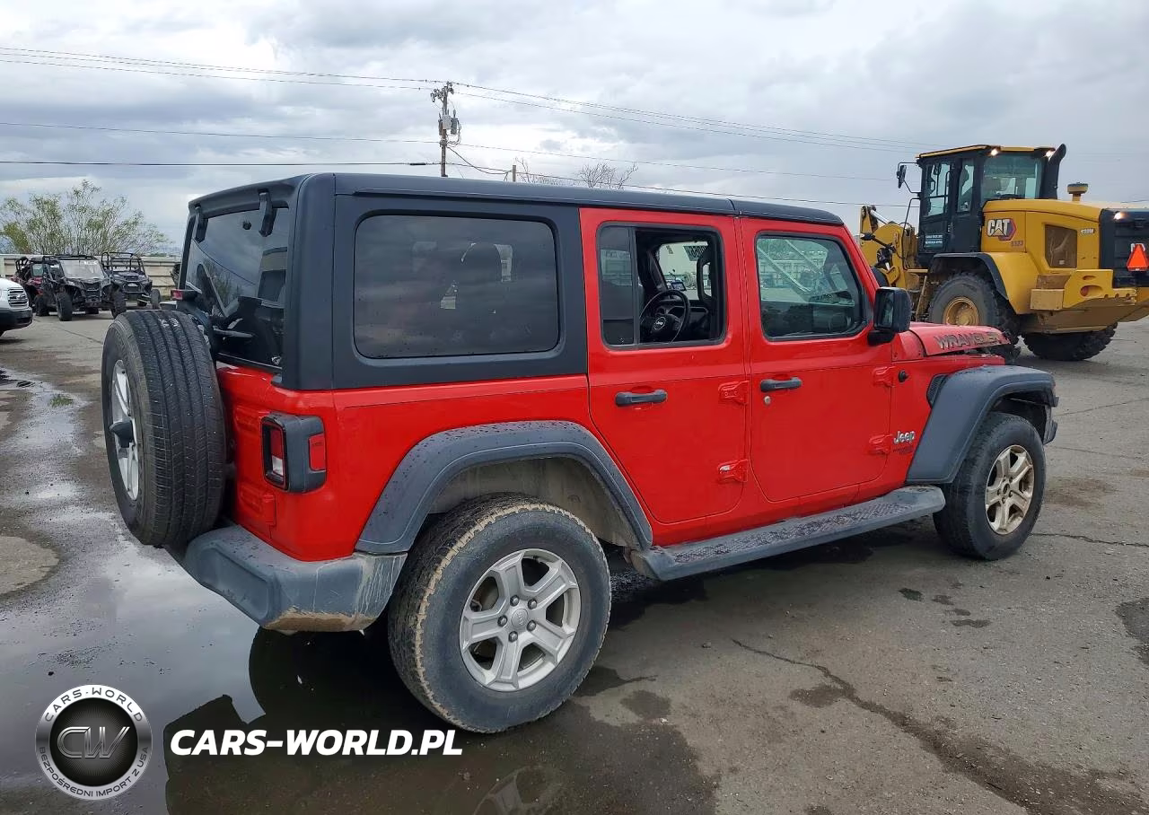 2020 Jeep Wrangler Unlimited Sport VIN:1C4HJXDNXLW259000 - 3