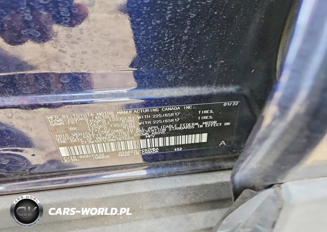 2022 Toyota Rav4 Xle VIN:2T3W1RFV3NW187669 - 13