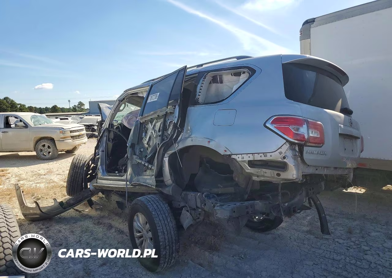 2018 Nissan Armada Sv VIN:JN8AY2ND9JX002346 - 2