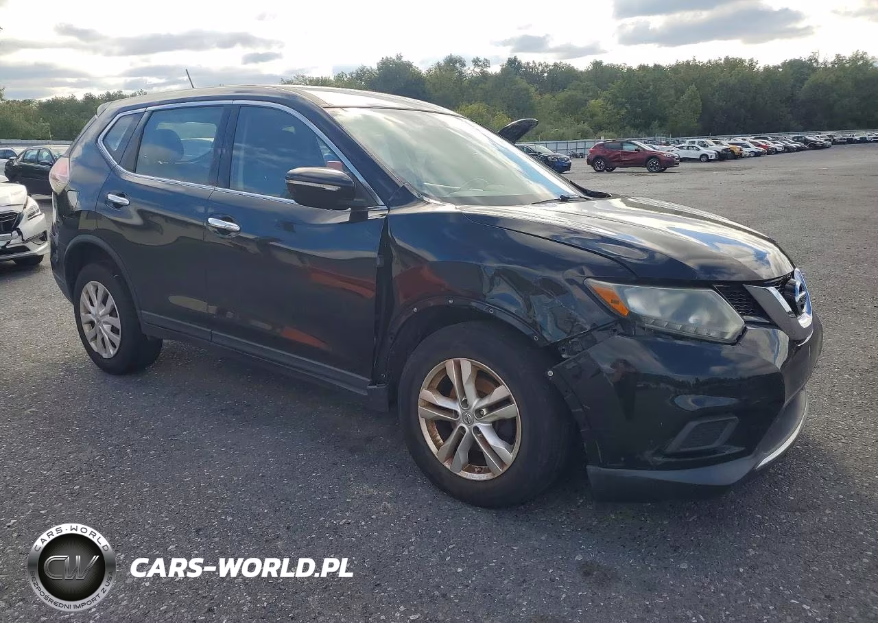 2015 Nissan Rogue S VIN:KNMAT2MV8FP550415 - 4