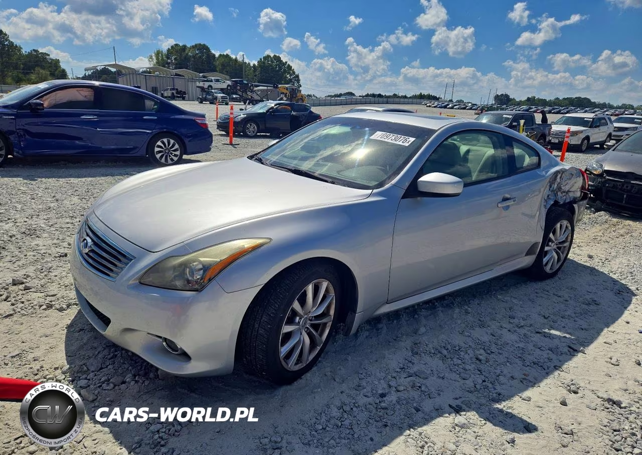 2011 Infiniti G37 VIN:JN1CV6EKXBM215587 - 1