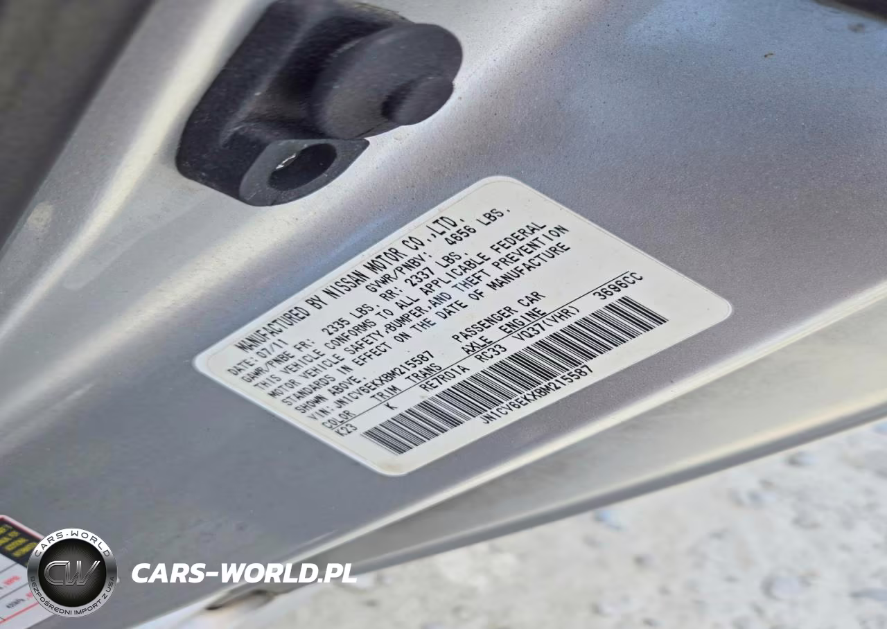 2011 Infiniti G37 VIN:JN1CV6EKXBM215587 - 12