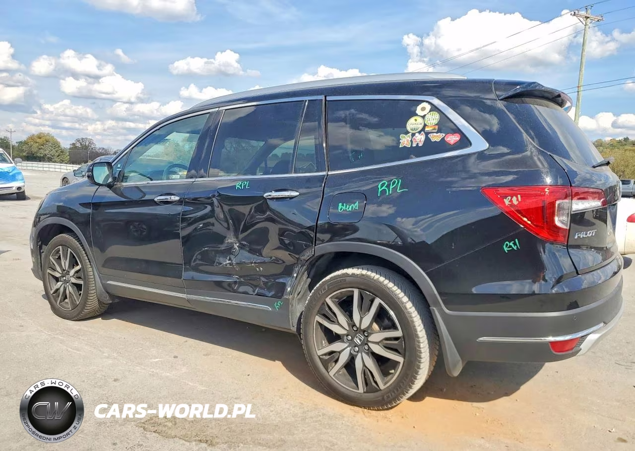 2021 Honda Pilot Touring VIN:5FNYF6H68MB006519 - 2