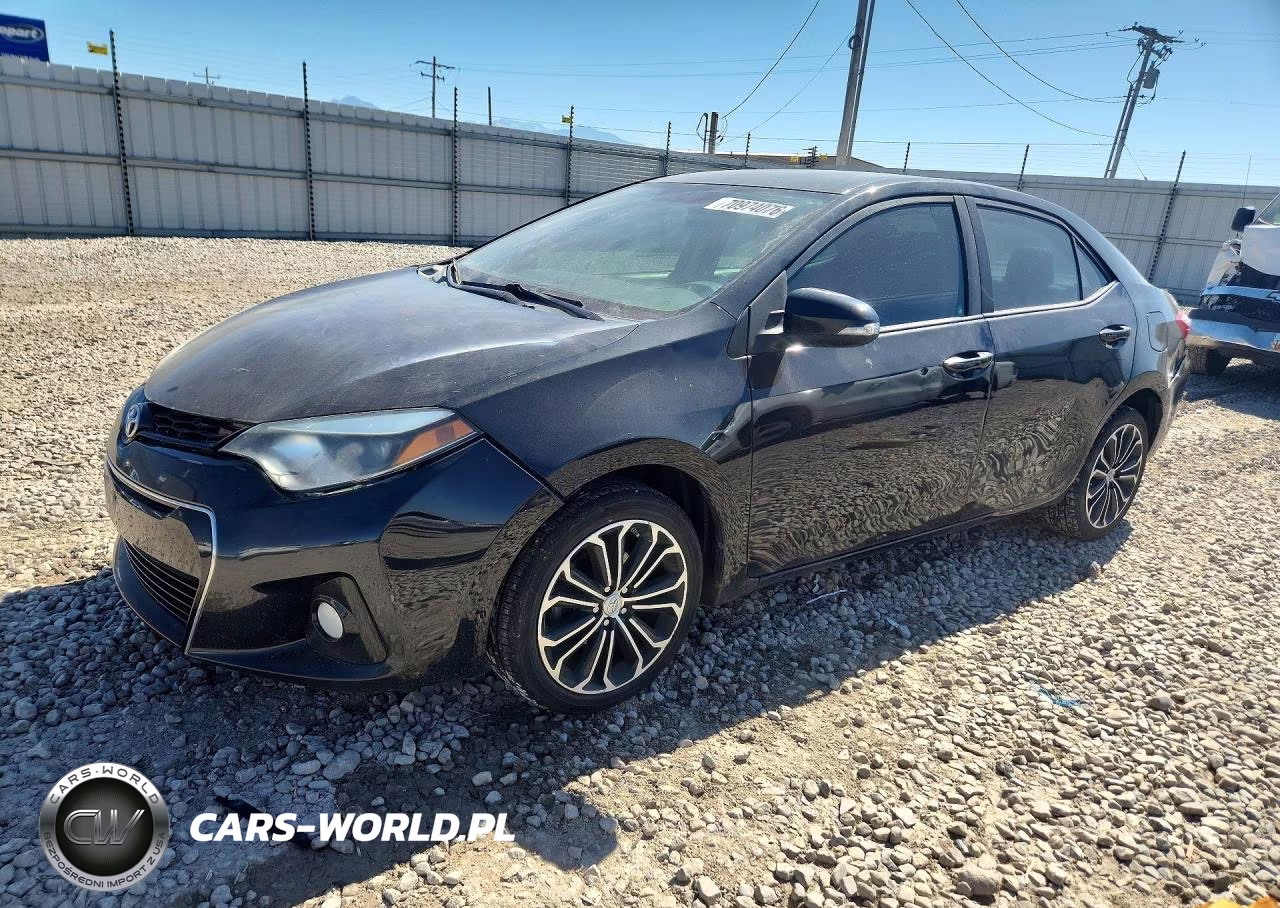 2016 Toyota Corolla S Plus