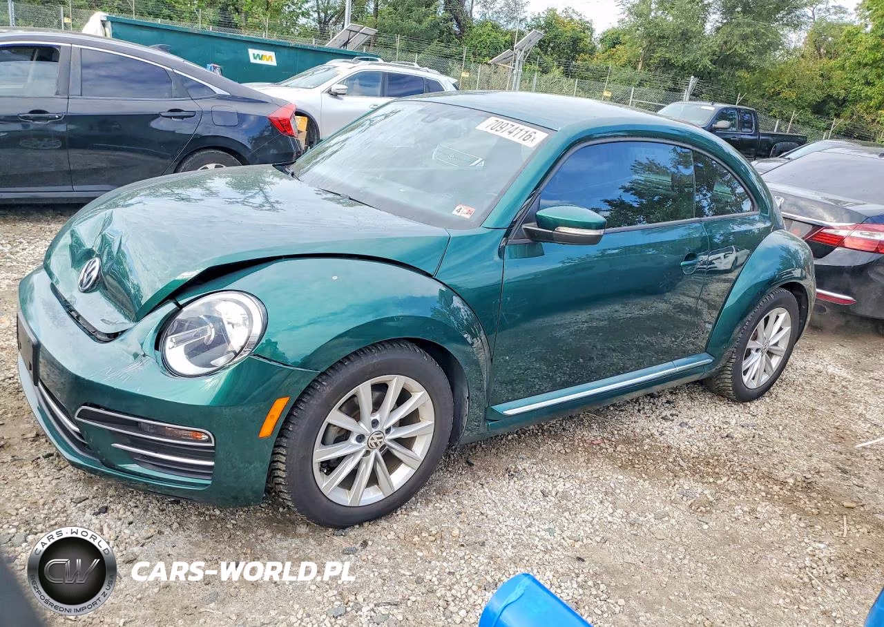 2017 Volkswagen Beetle Se VIN:3VWJ17ATXHM613655 - 1