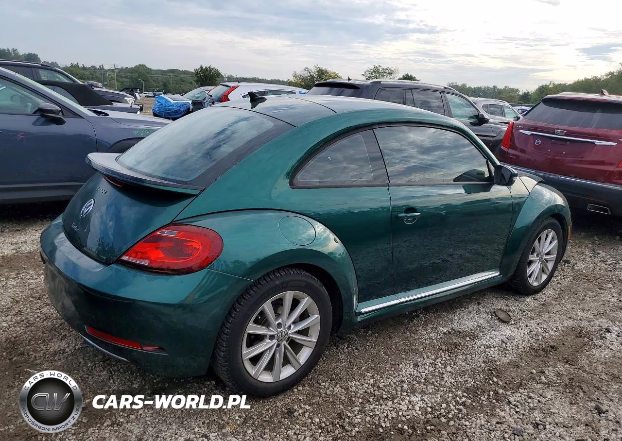 2017 Volkswagen Beetle Se VIN:3VWJ17ATXHM613655 - 3