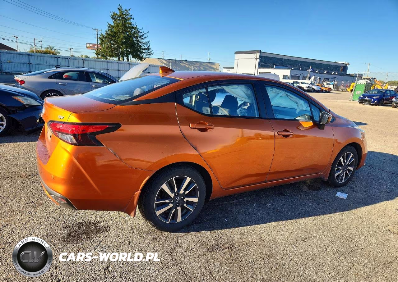 2021 Nissan Versa Sv VIN:3N1CN8EV1ML906509 - 3