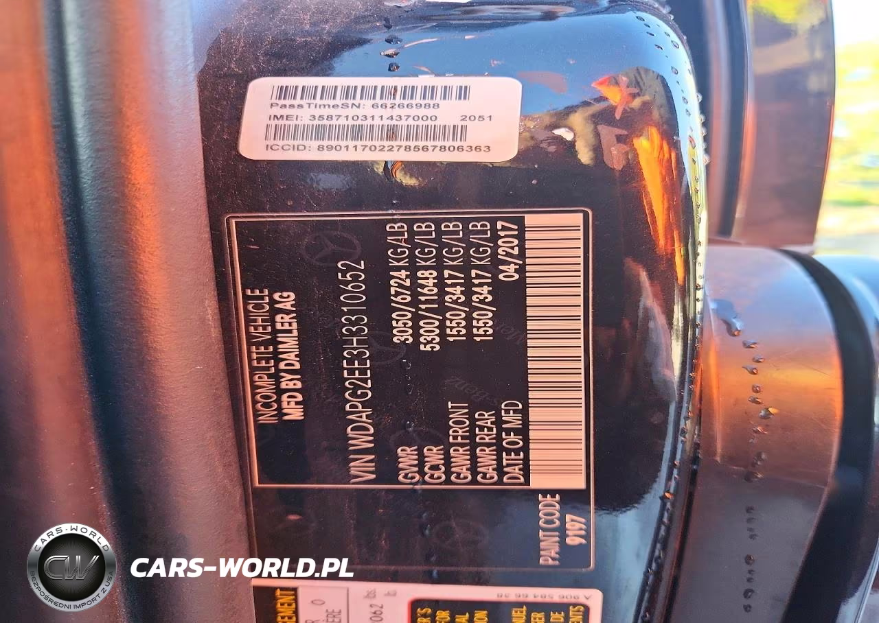 2017 Mercedes-Benz Metris VIN:WDAPG2EE3H3310652 - 13