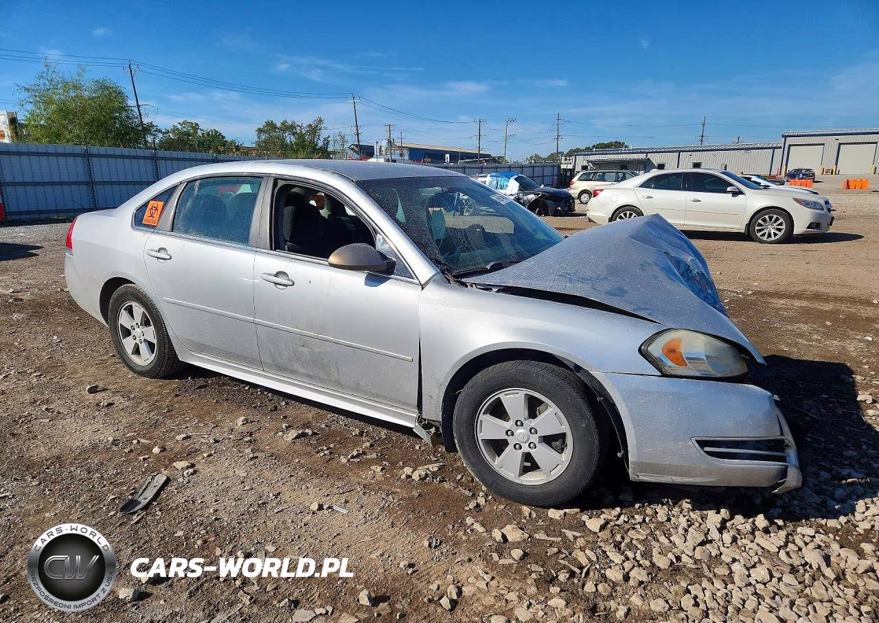 2011 Chevrolet Impala Ls VIN:2G1WF5EK1B1325756 - 4