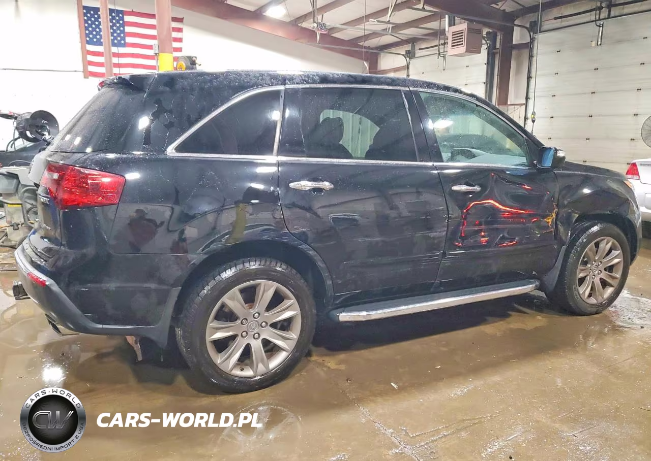2012 Acura Mdx Advance VIN:2HNYD2H62CH517354 - 3