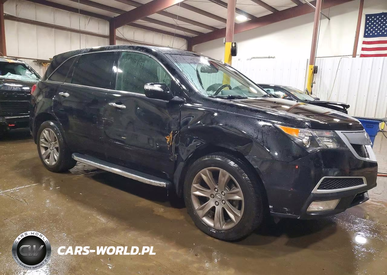 2012 Acura Mdx Advance VIN:2HNYD2H62CH517354 - 4