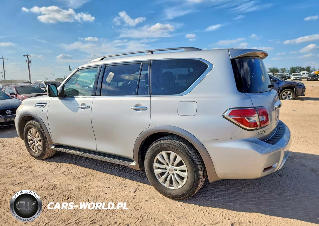 2017 Nissan Armada Sv VIN:JN8AY2NC7H9505752 - 2