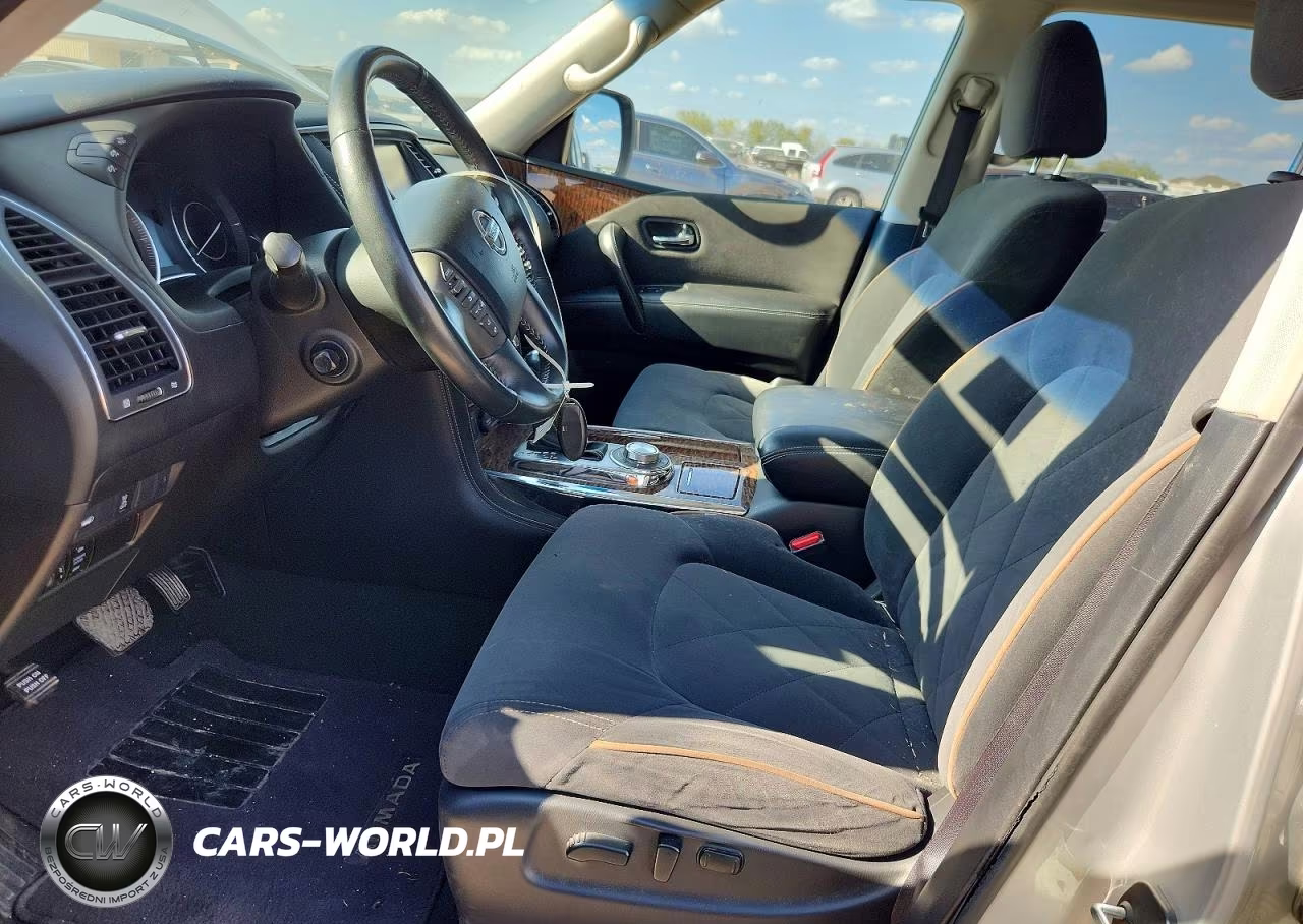 2017 Nissan Armada Sv VIN:JN8AY2NC7H9505752 - 7