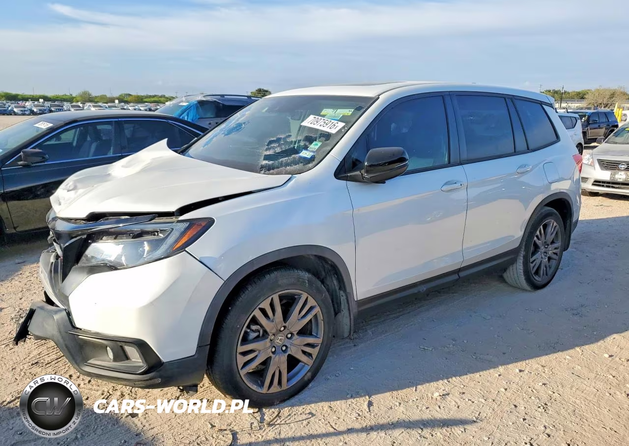 2020 Honda Passport Exl VIN:5FNYF7H56LB000505 - 1