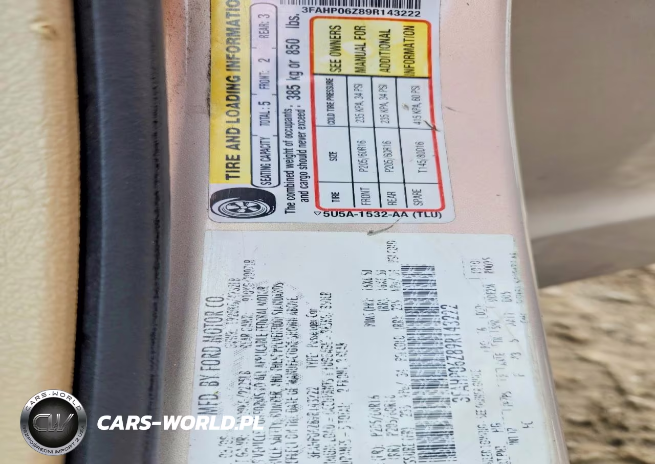 2009 Ford Fusion S VIN:3FAHP06Z89R143222 - 12
