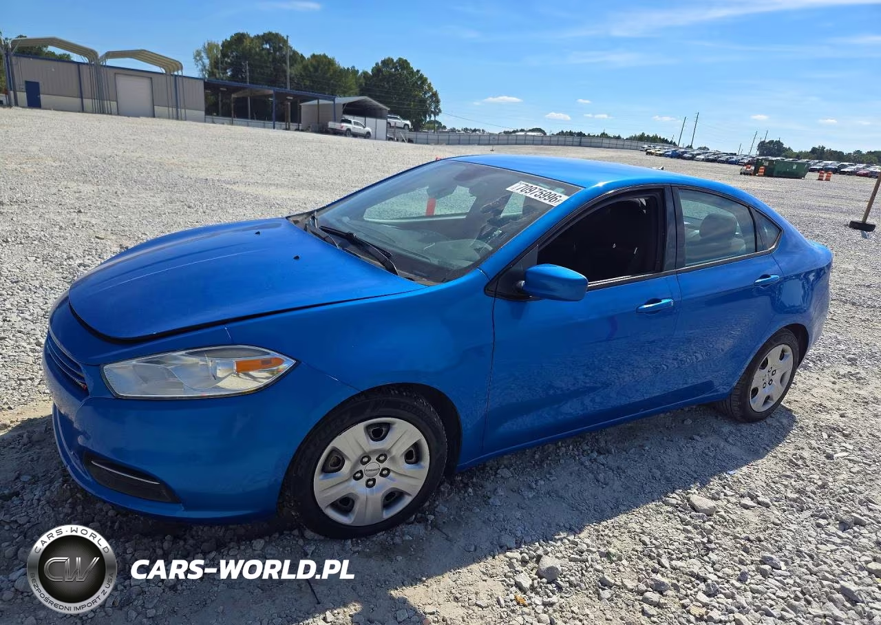 2015 Dodge Dart Se VIN:1C3CDFAA5FD337989 - 1
