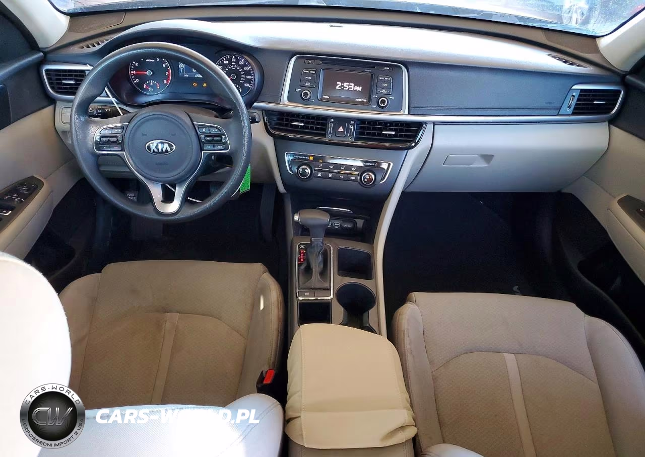 2016 Kia Optima Lx VIN:5XXGT4L31GG050563 - 8
