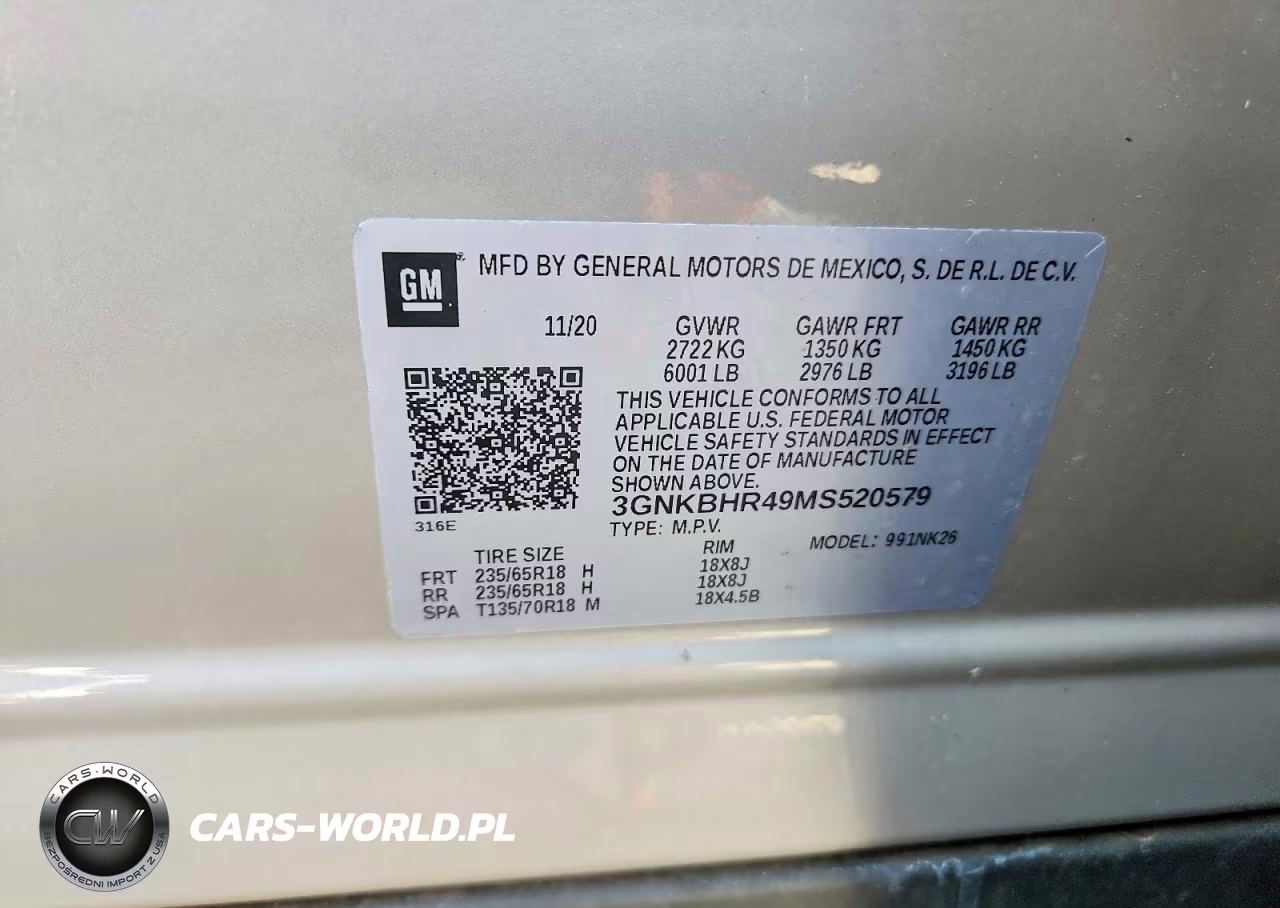 2021 Chevrolet Blazer 2Lt VIN:3GNKBHR49MS520579 - 13