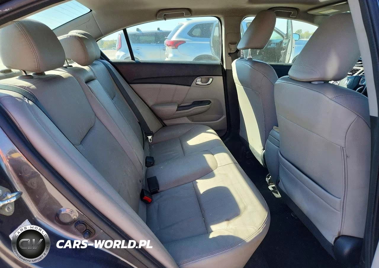 2013 Honda Civic Exl VIN:2HGFB2F9XDH515404 - 10
