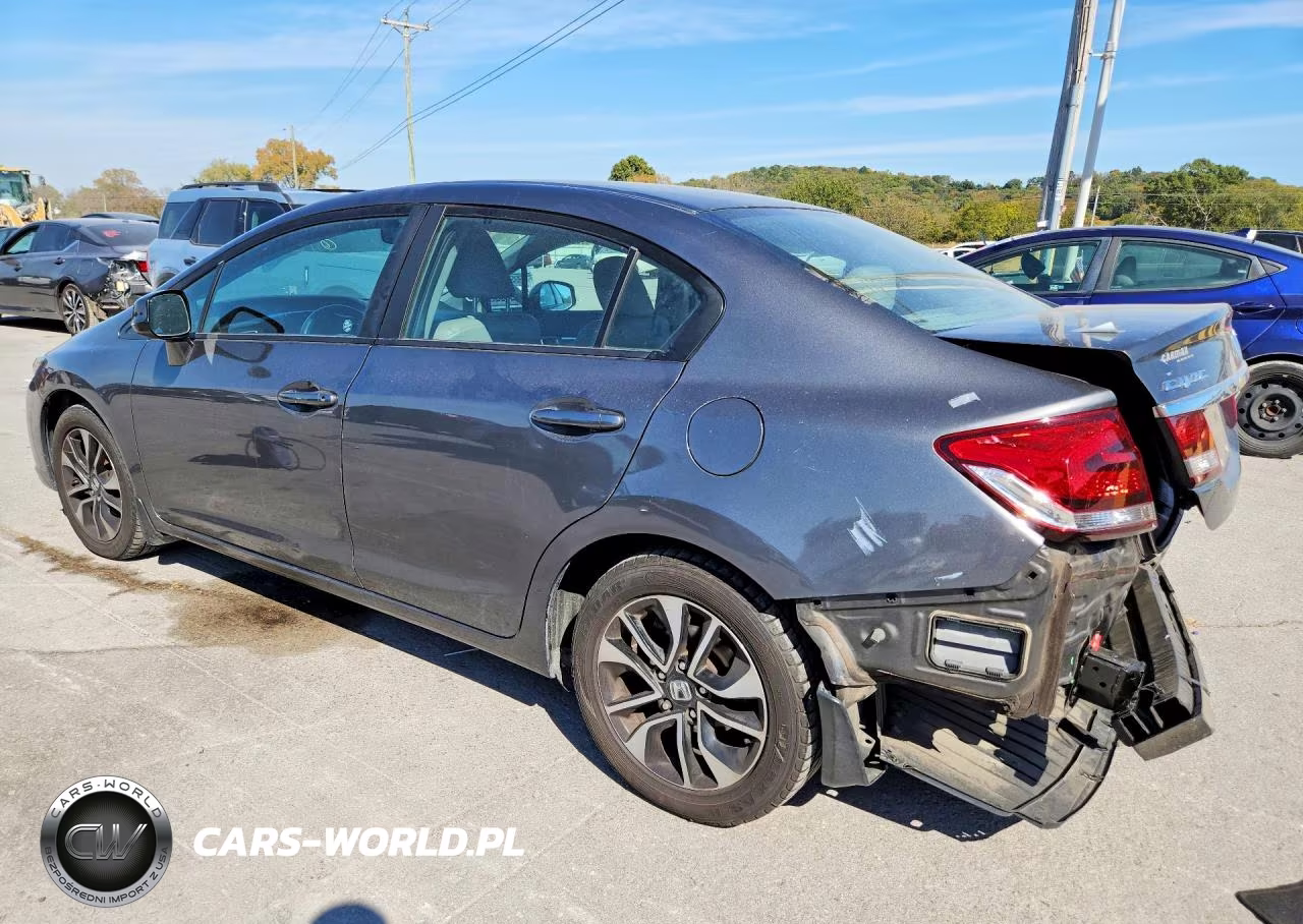 2013 Honda Civic Exl VIN:2HGFB2F9XDH515404 - 2